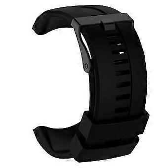 Ersatz-Silikonband für Suunto KAILASH Smart Watch (Schwarz)