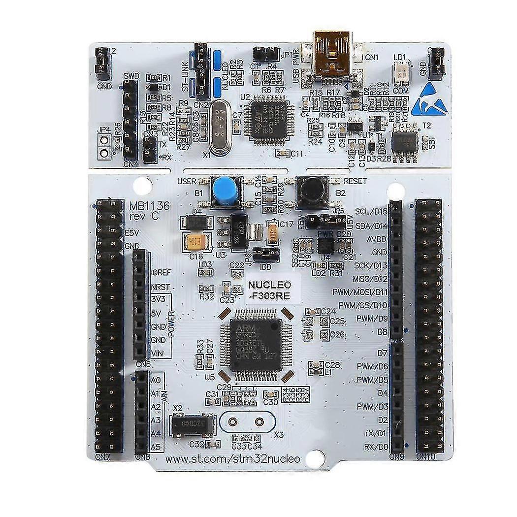 Nucleo F303re Development Boards & Kits Arm 16/32-bits Micros Board Core Chip Stm32f303ret6
