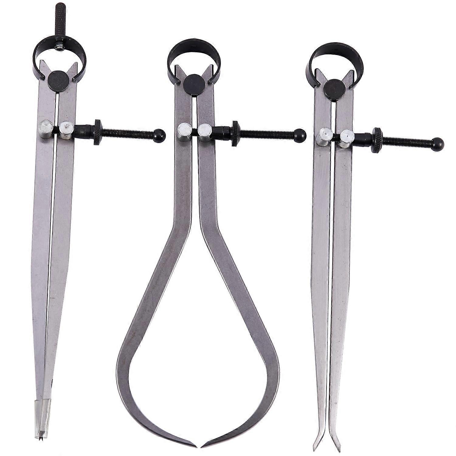 Feder Innen Außen Teiler Messschieber Set 8-Zoll Maschinist Tools 3-Pack