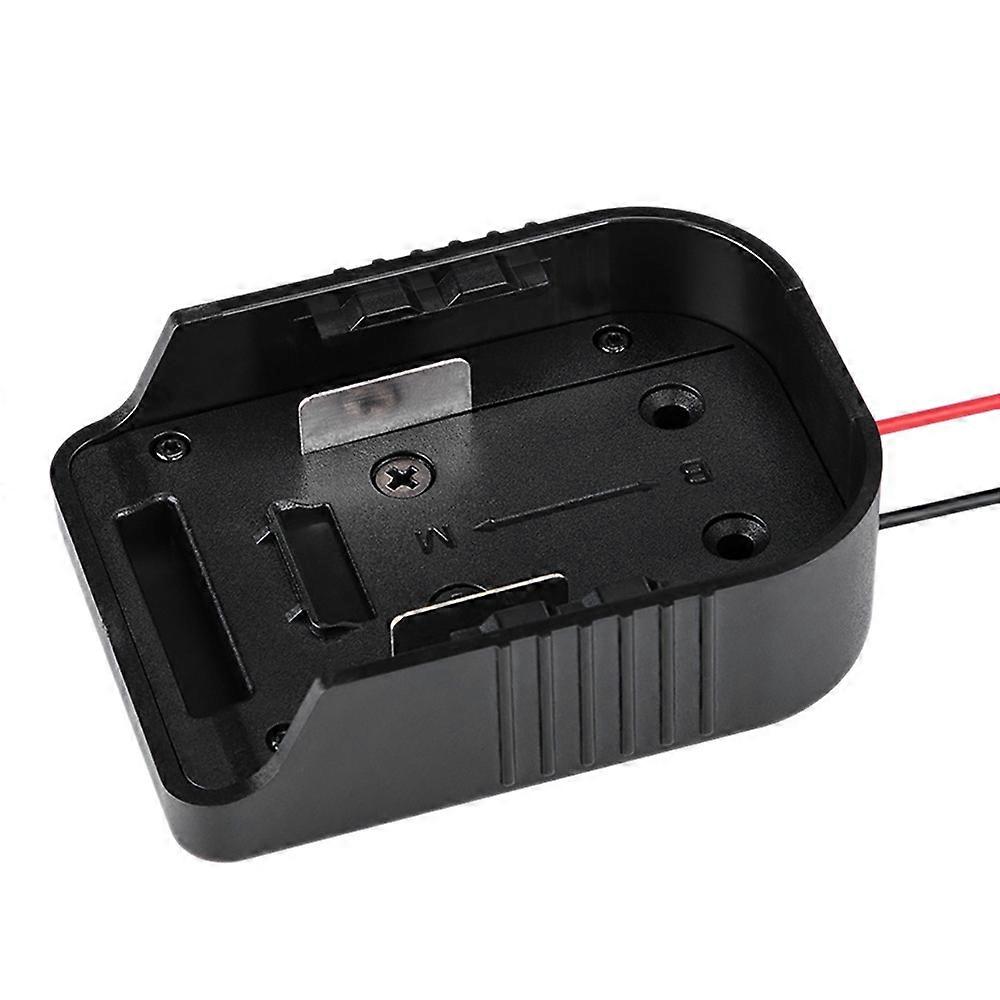 Motorized Wheel Adapter for 18V/14.4V BL1850 Battery Power Mount Connector Adapter Base Stand with 12 Awg Wire