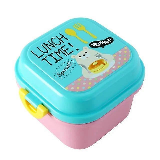 Cartoon Healthy Plastic Lunch Box