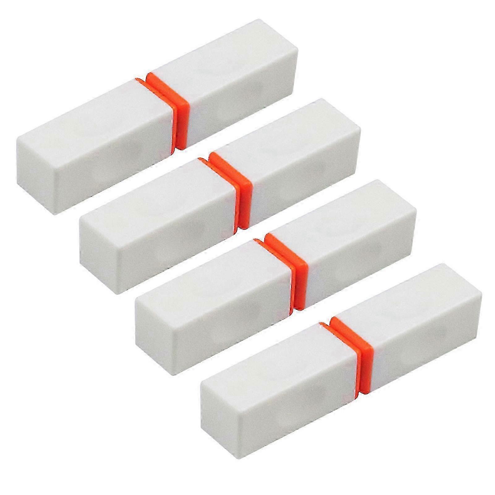 4Pcs Stress Relief Toy Magnetic Fidget Block Toy Set Anxiety Reduction Bounce Bricks Decompression Toy for Adults