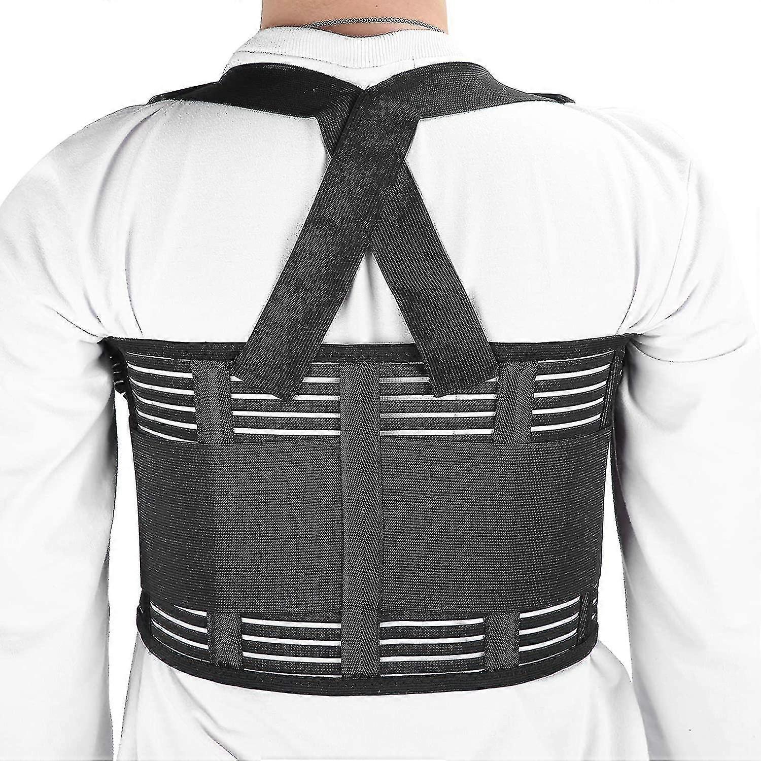 Rib Fracture Support Brace, Breathable Rib Fracture Fixed Belt H