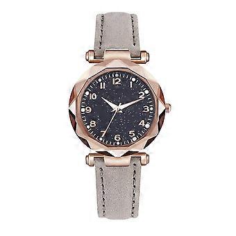 Night Sky Luminous Trend Digitaal Gezicht Casual Fashion Quartz horloge