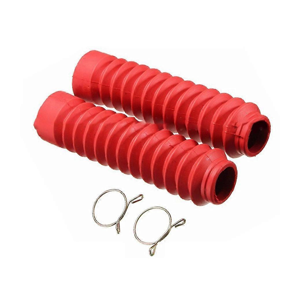 Front Fork Protector Dust Shock Damping Cover Gaiter Gator Boots for Dirt Bike