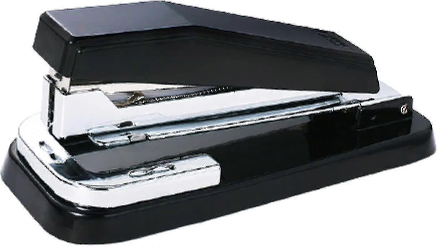 Stapler Rotatable Stapler Center Seam Stapler Stapler Order Student Workbook Book Setter, Blue Black And White
