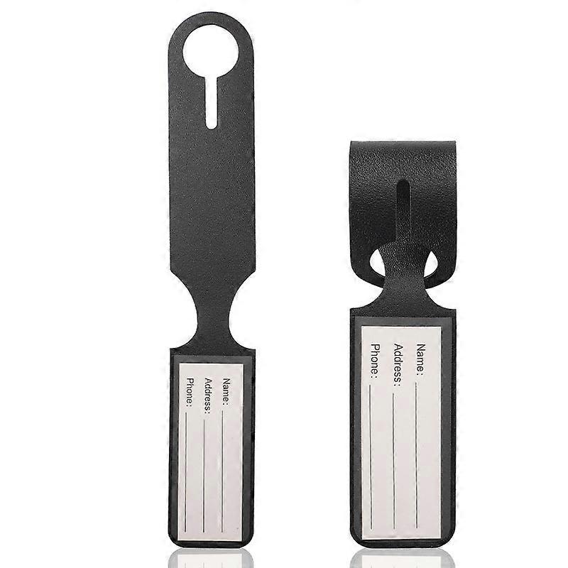 INF Resor i stil: Läderbagagelappar (5-pack)