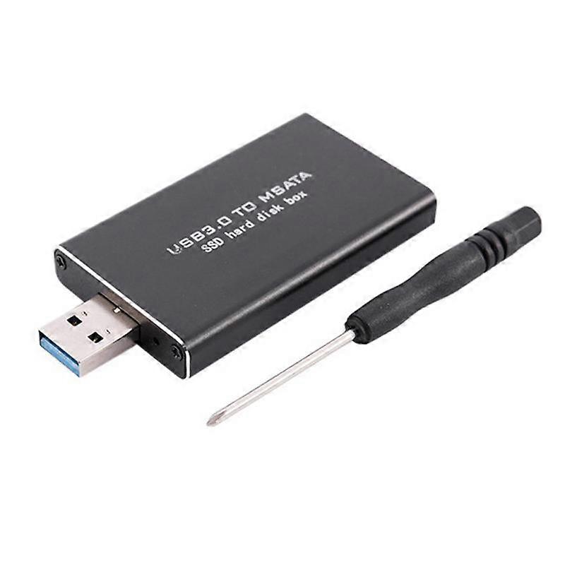MSATA to USB USB 3.0 to MSATA SSD Enclosure USB3.0 to MSATA Case Adapter M2 SSD External HDD Box HD