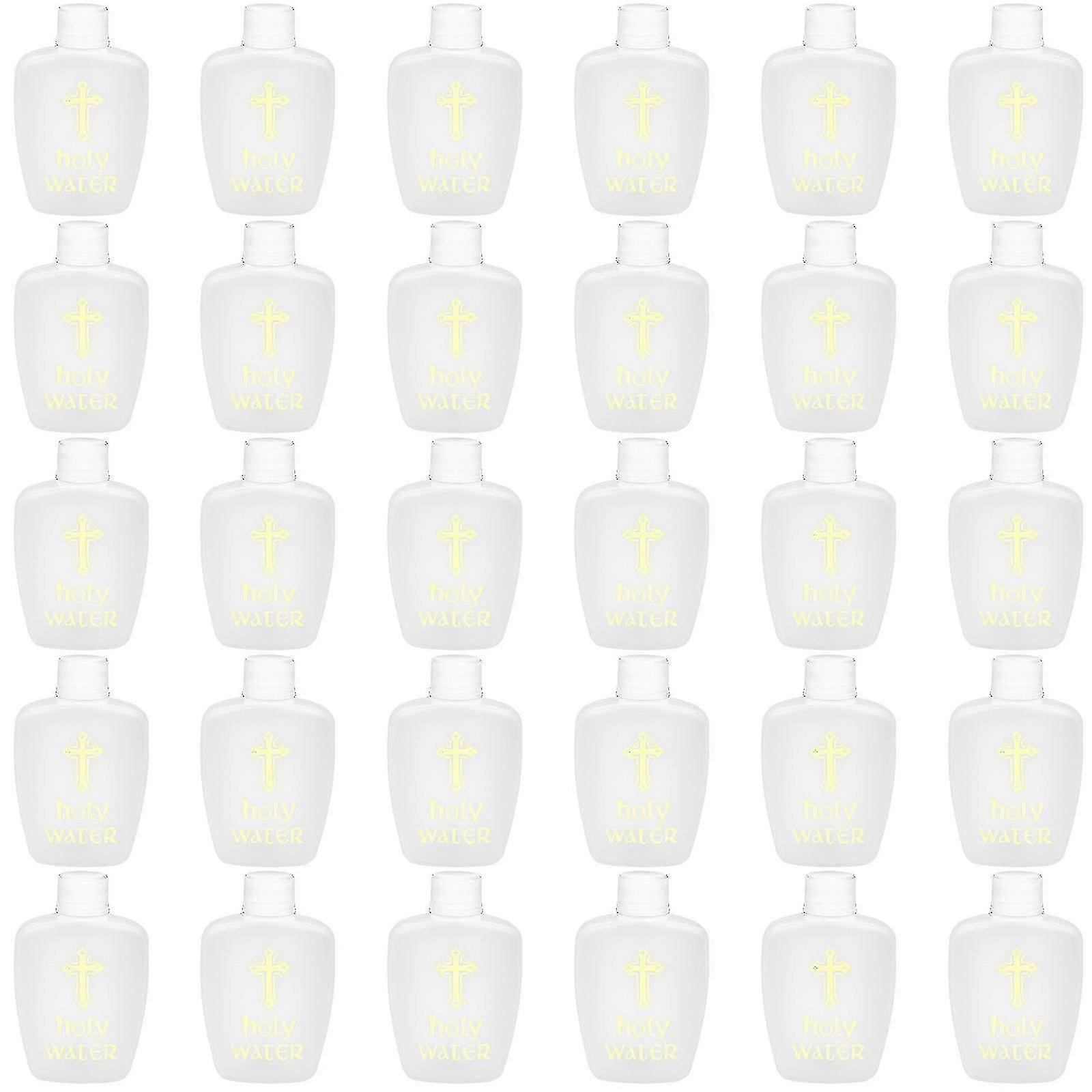 25pcs 60ml Holy Water Bottles Plastic Holy Water Container Holy Water Empty_om
