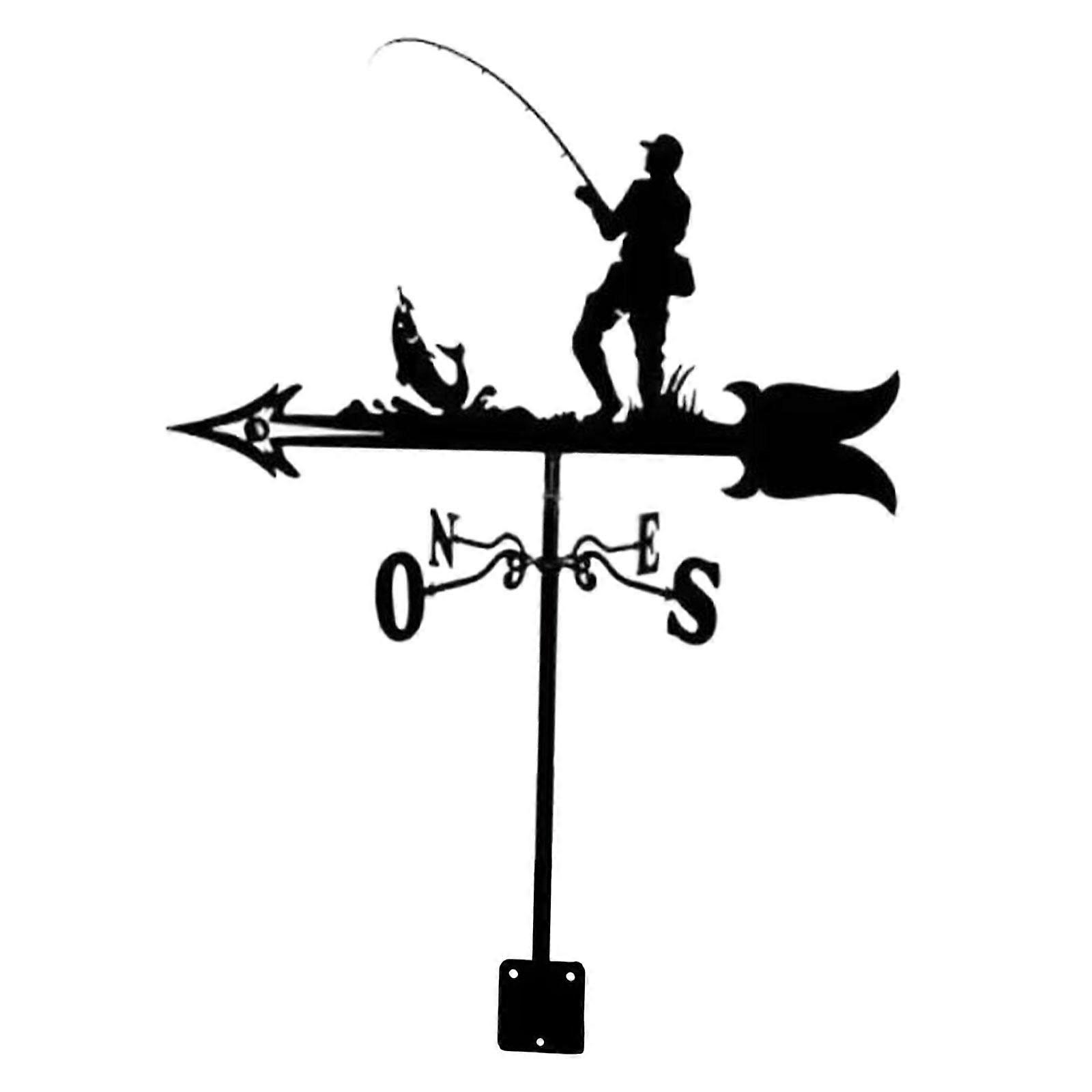 Väderflöjel Utomhus Väderflöjel Takvindflöjel för utomhusdörr Paddock