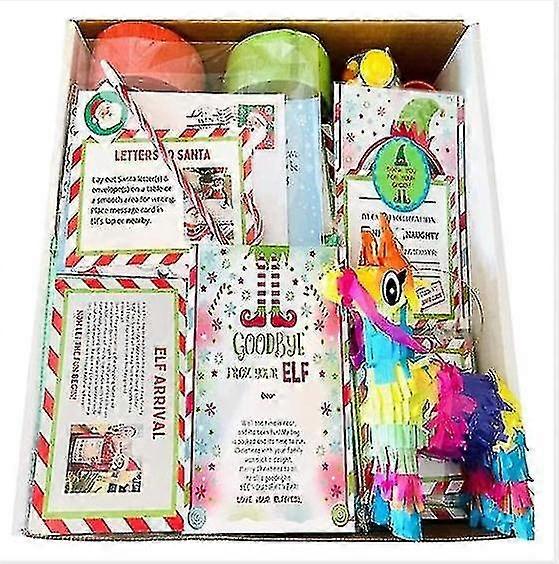 Elf Props Kit 24 Days Of Christmas Elf Activities Elf Countdown Kids ...