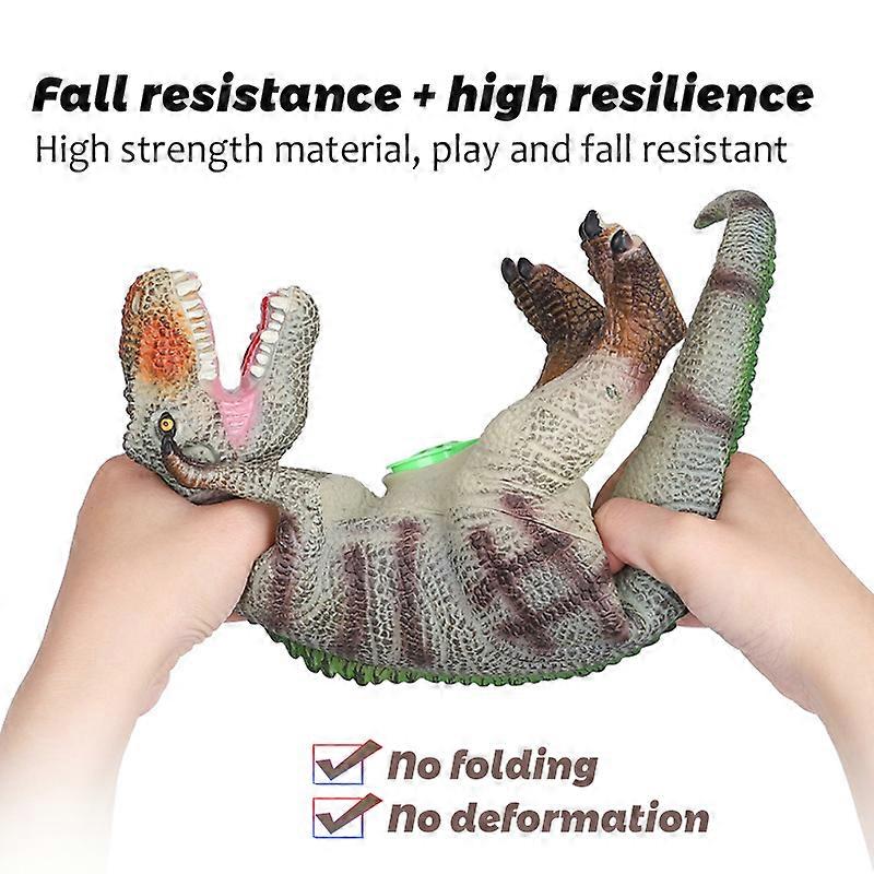 Figura De Dinosaurio T-Rex De Toyvian – Boca Móvil, Plástico Resistente, Tamaño 36x10x5 Cm, Juguete Educativo Y Decorativo Para Niños