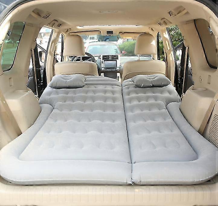 Car Inflatable Bed, Air Mattress Sleeping Pad(grey)