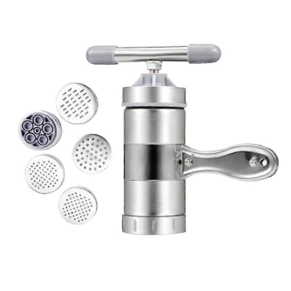 Oțel inoxidabil Manual tăiței Maker tăiței tăiței de presă Machine Paste Maker 5 taitei mucegai