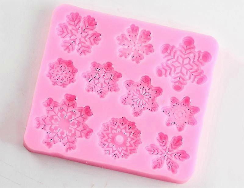Christmas Snowflake Mousse Stencil - 1pc