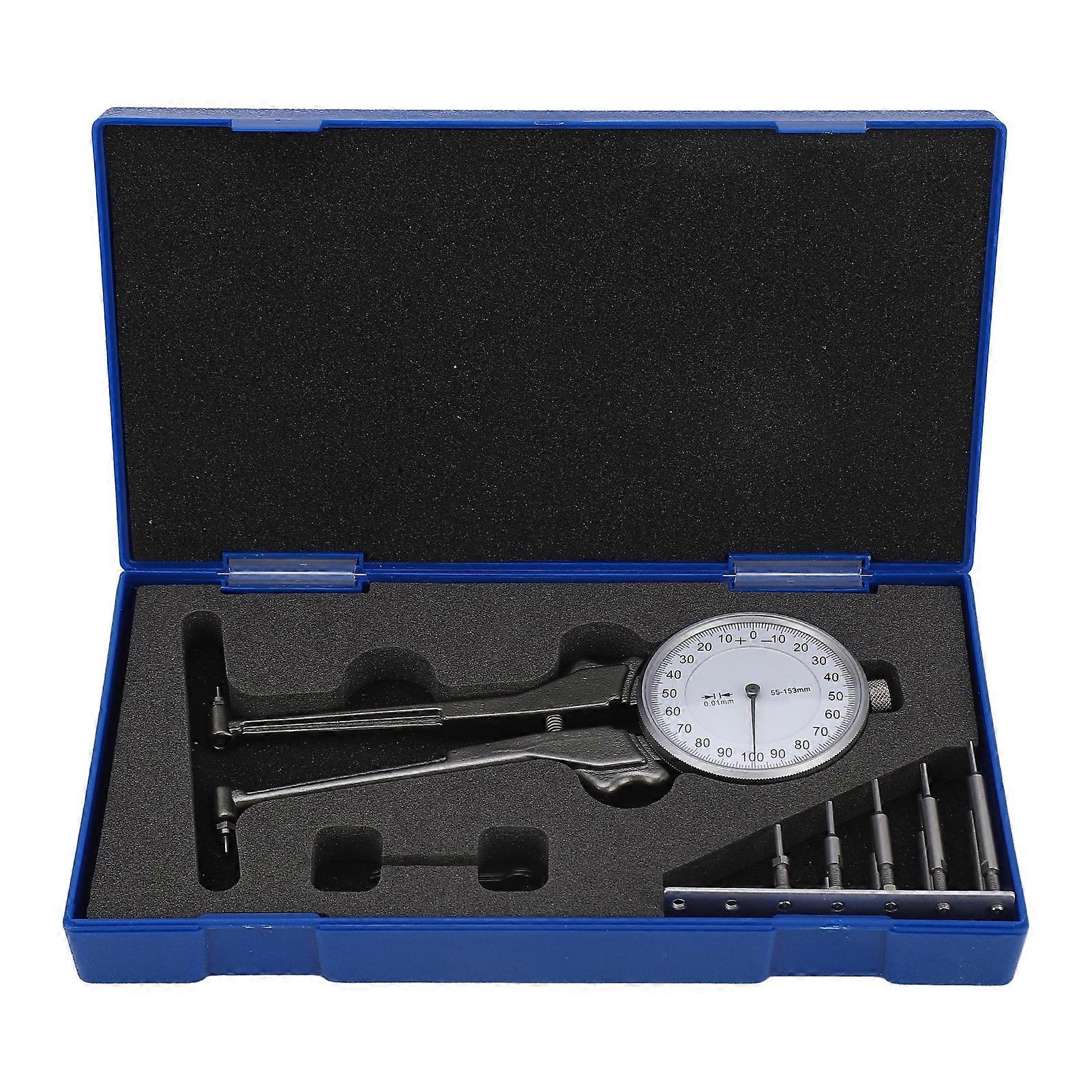 55-153mm Internal Dial Caliper Replaceable High Accuracy Gauge Dial Inside Caliper For Cylinder Bore