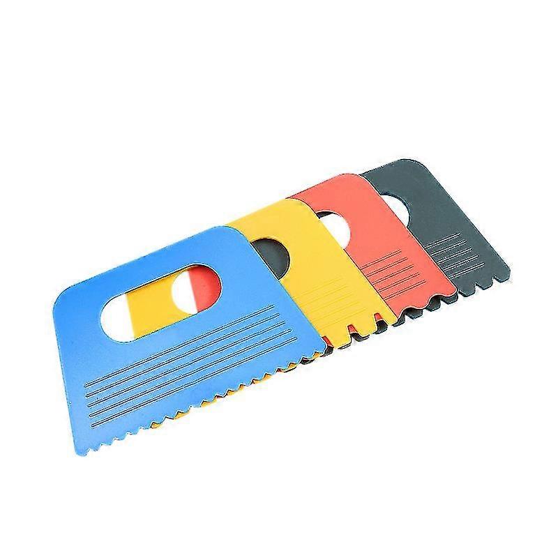 Scraper Tools Colored Plastic Paint Scrapers Tuff Tray Accessories For Paint Crafts Diy Line Graffiti Scrapers Painting Tool For Toddlers Kids