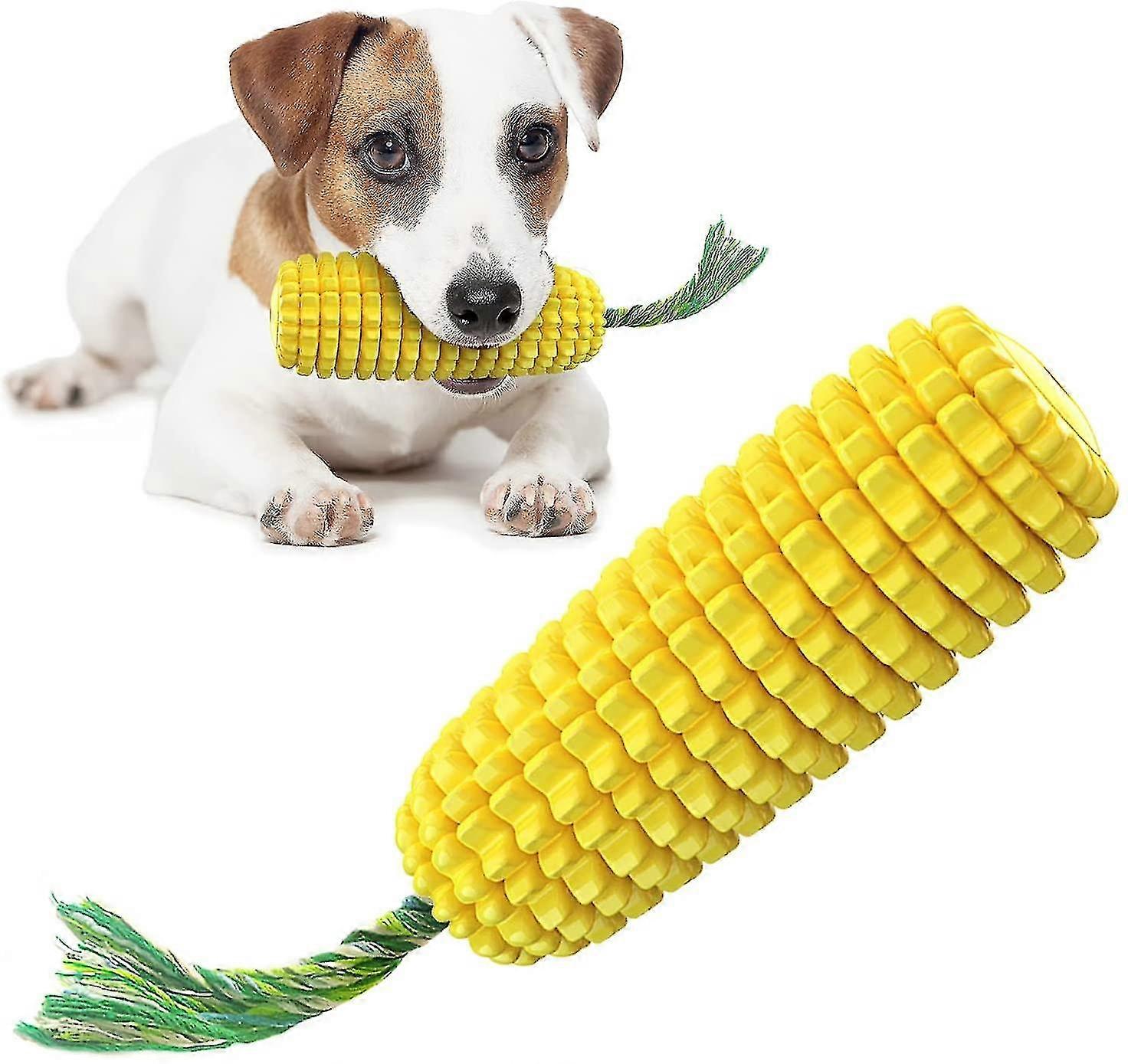 Dog Toys For Aggressive Chewers, Interactive Dog Chew Toys For Small Medium Large Breed, Durable Dog Squeaky Toy With Natural Rubber For Teeth Cleanin