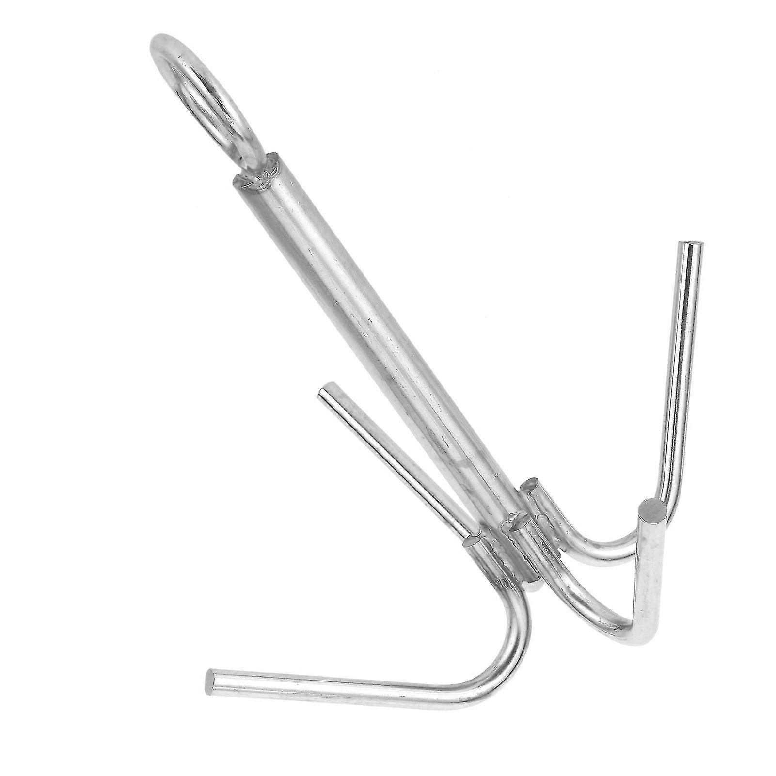 316 Stainless Steel 4-Claw Anchor Grappling Hook compatible with Marine Boat Yacht