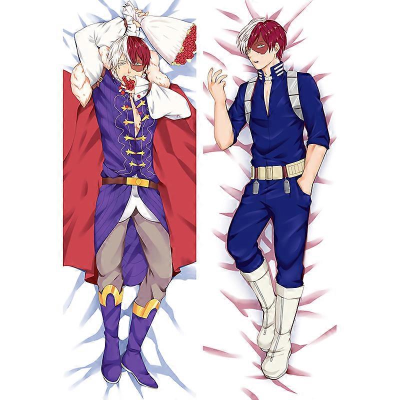 Redkid Anime My Hero Academia Body Pillow Case Todoroki Shoto Cosplay Costume Cover Dakimakura Cushi
