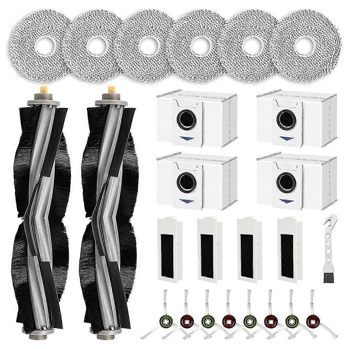 Accessory Set for Deebot T20 Omni / T20E Omni Vacuum Cleaner Robot Replacement Parts Main Side Brus