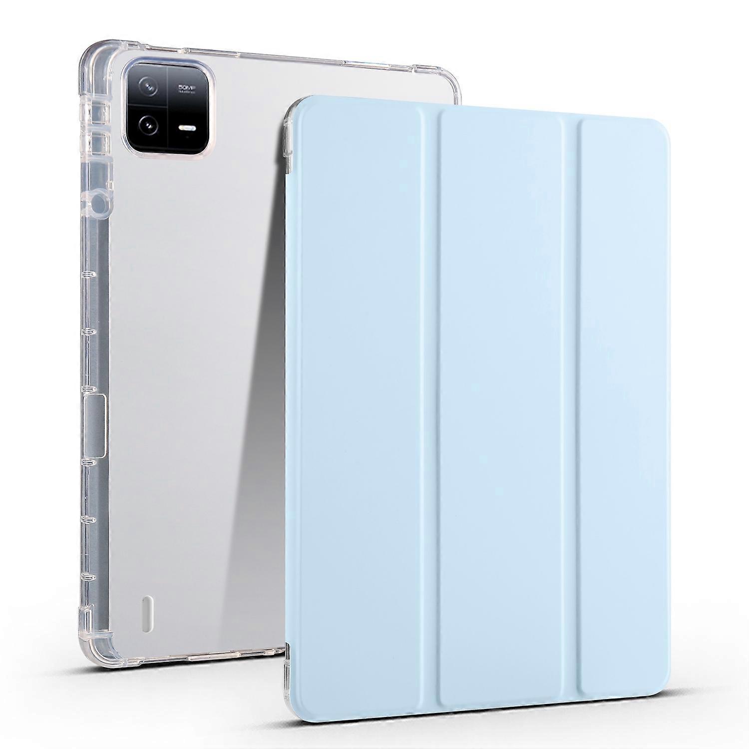 3-fold Smart Leather Tablet Case For Xiaomi Pad 6 / 6 Pro