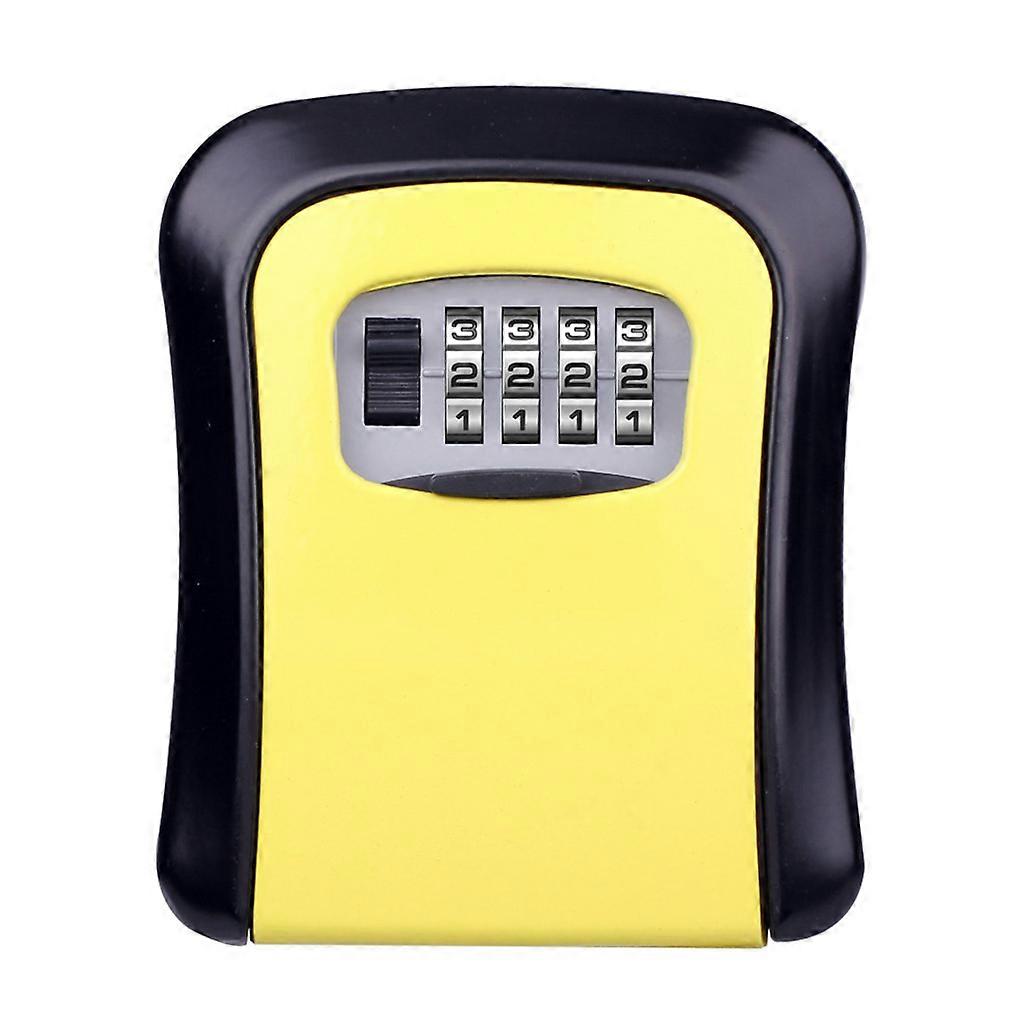 for Key Lock Box with 4 Digit Code, Wall Mounted for Key Safe,Waterproof Outdoor