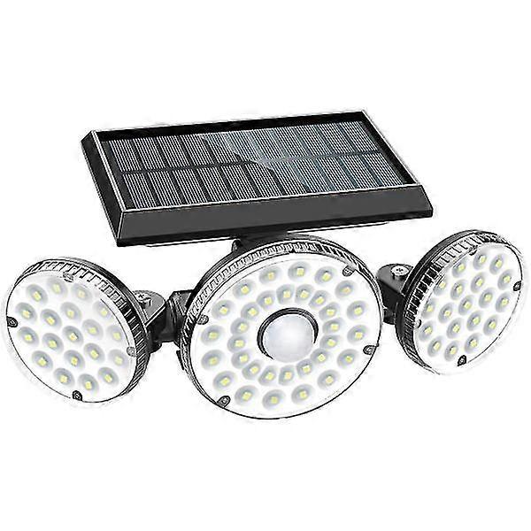 Outdoor solar light, 70 LED solar powered light with movement