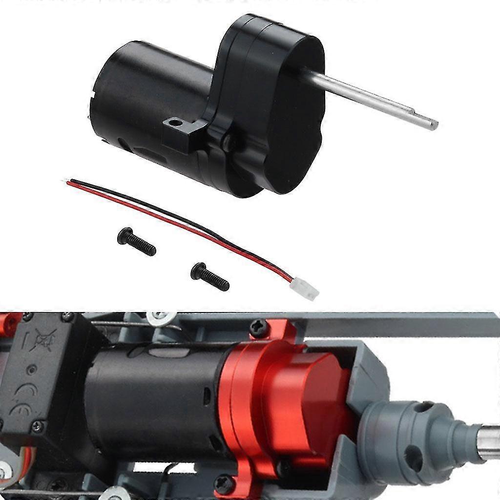 Metal Transmission Box Upgrade For Wpl D12 D42 1/10 Scale Remote Control Truck Car - Red