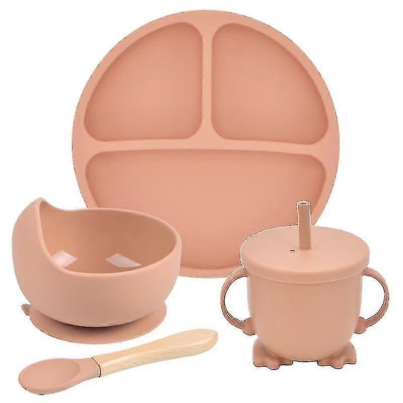 Portable Silic Plate Spoon Set Z