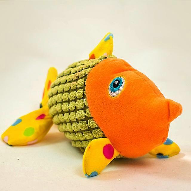 Pet toys Vocalizing tropical fish three-color optional suitable for cat and dog pets
