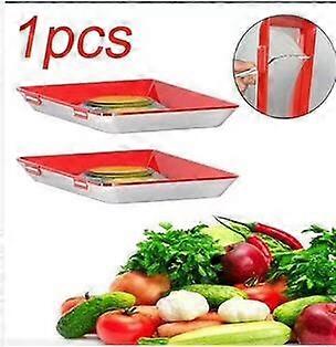 Lunch Box Fresh & Clik Lunch Box I Set of 1 Storage Trays Alternative to Plastic Cling Film I Reusable Cling Film