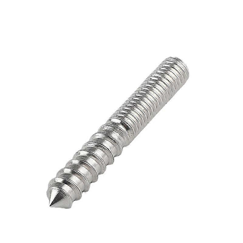 Hanger Double Head Bolts Length 2",Self Tapping Screw 8mm, 8PcsM8*50mm
