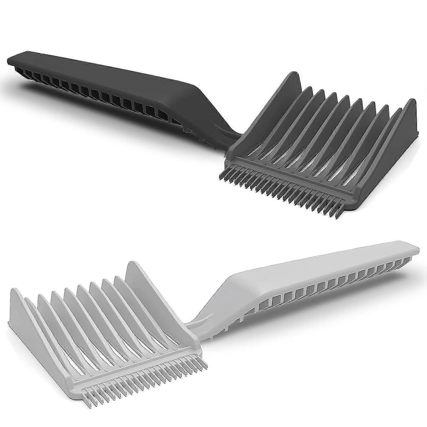 Barber Fade Combs Pánsky strih hrebeň s gradientom hrebeň Hrebeň olejového strmeňa Dlhá rukoväť Zastrihávač hrebeň