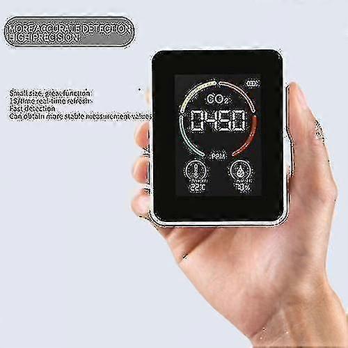 Co2 Air Detector Carbon Dioxide Detector Agricultural Production Greenhouse Co2 Monitor Humidity Gas Detector