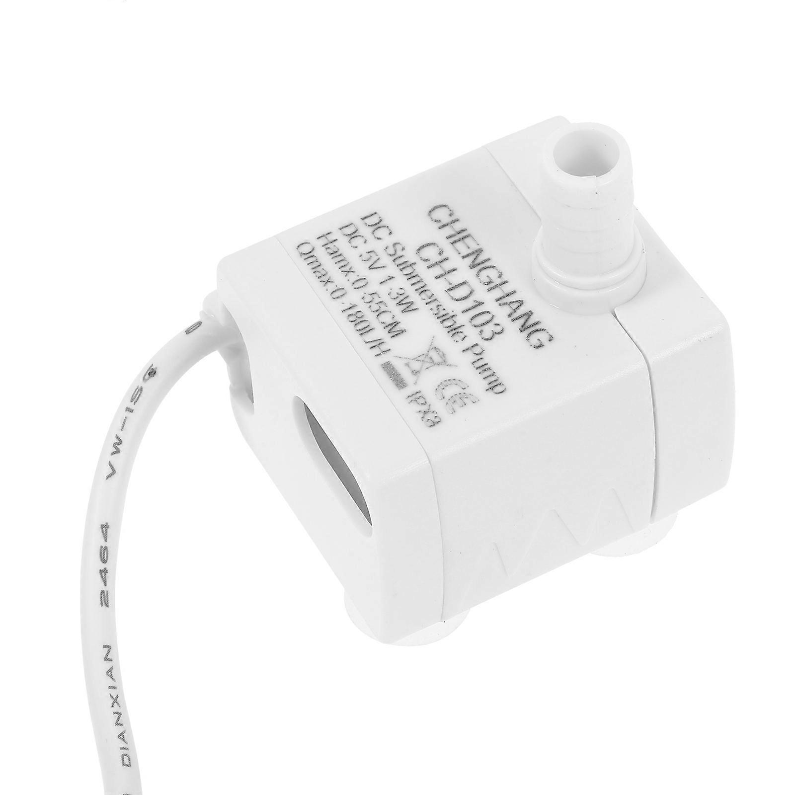 Vattenpump Akvarium Vattenpump USB Dränkbar Vattenpump Mini Vattenpump