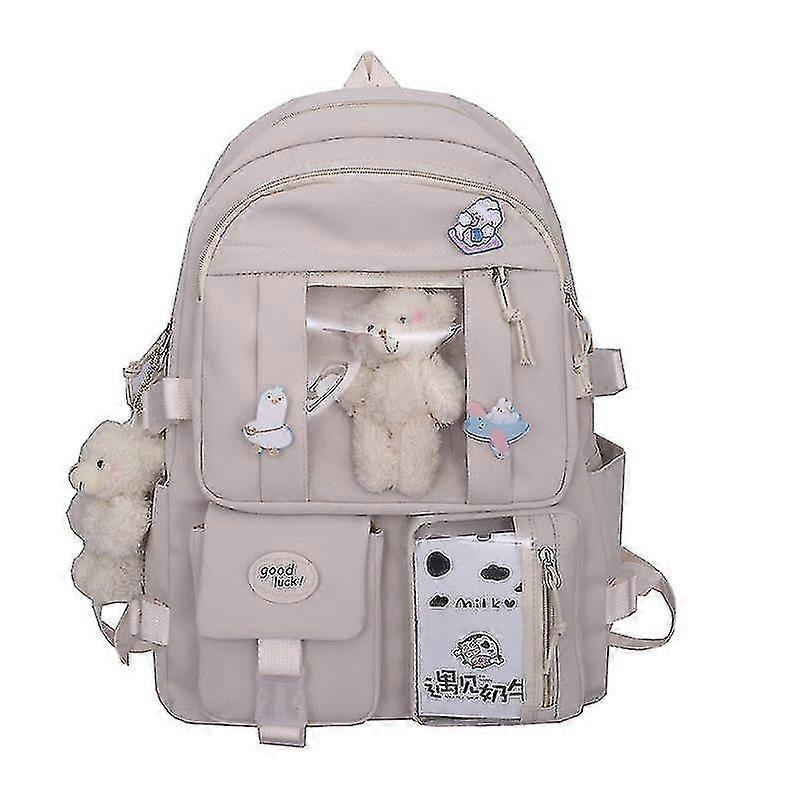 Large Capacity High School Student Schoolbag Cartoon Shoulder Backpack 31*14*44cm