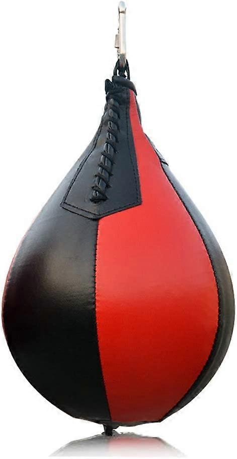 Hanging Boxing Bag, Boxing Speed Ball Pear Shape Speed Sports Workout Training Tool PU Elastic Bag