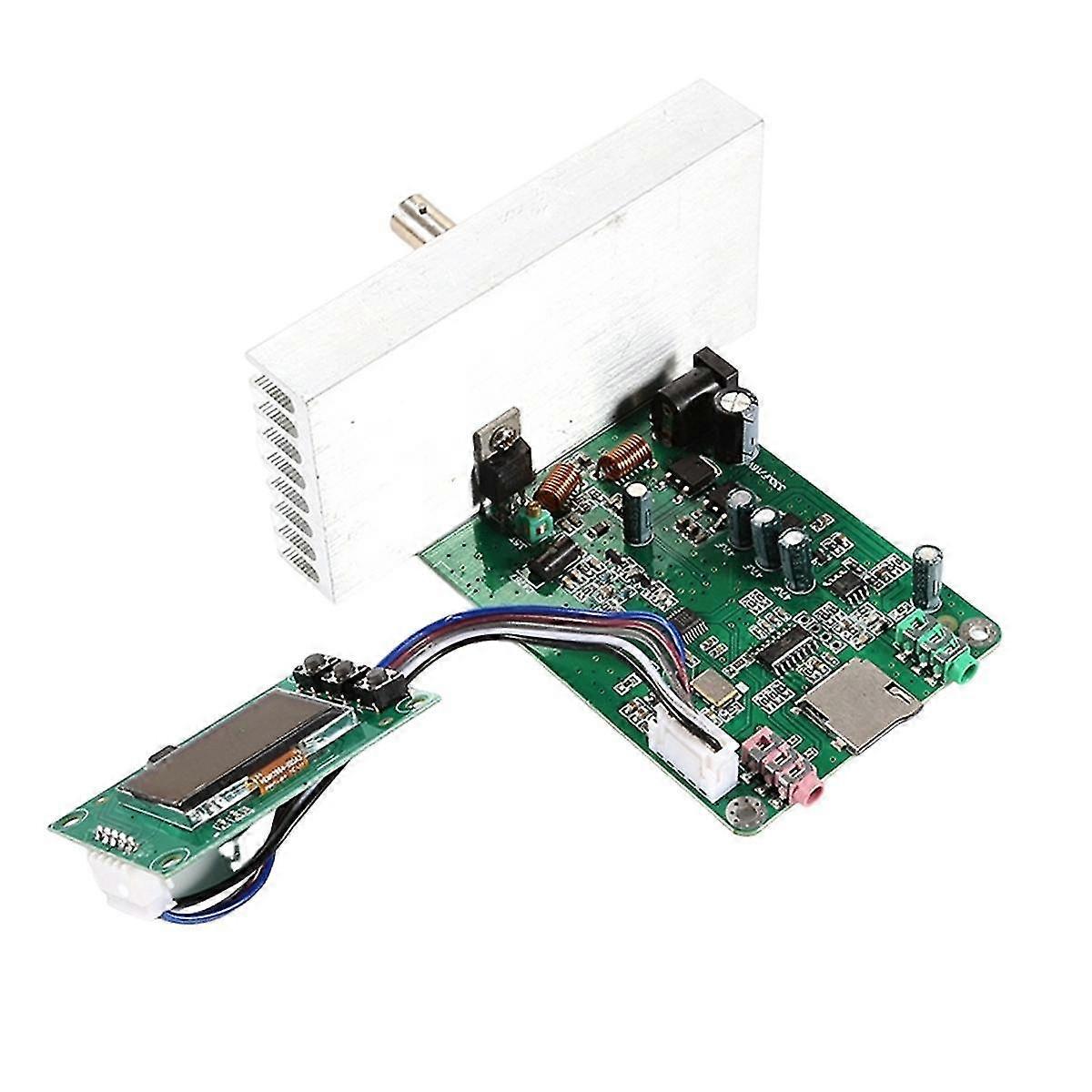 Led Display Module Kit Stereo Digital Frequency Pll 15wfm Transmitter Radio Multifunction Led Module