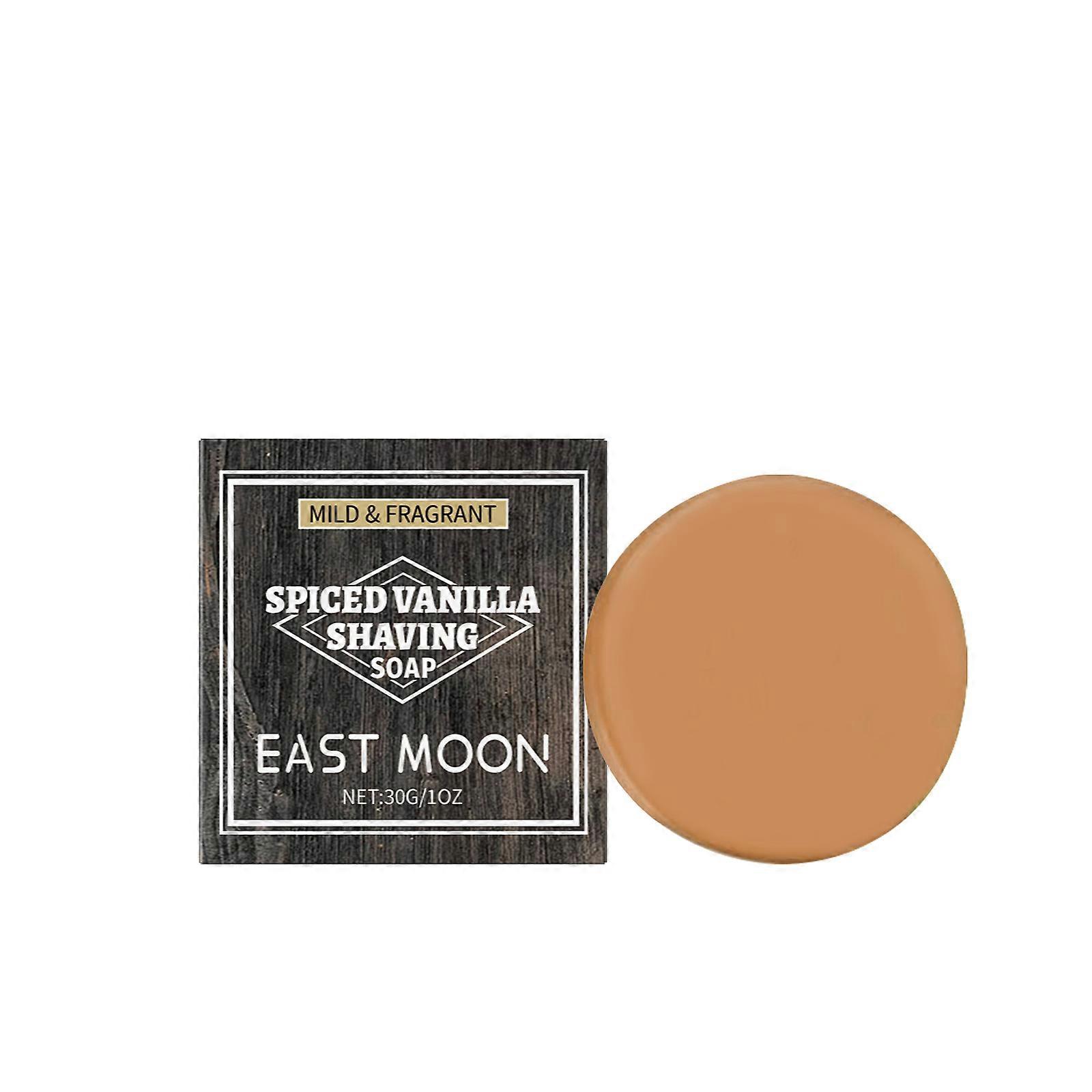 Vanilla Men's Shaving Soap Gentle, Nourishing Foam for Smooth, Hydrated Shave