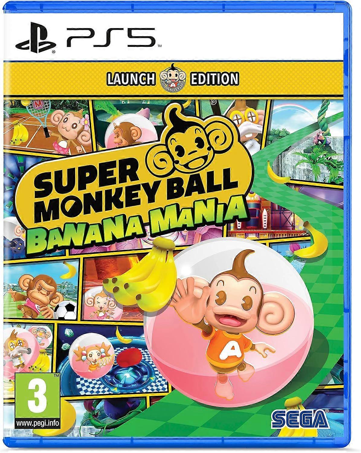 Super Monkey Ball Banana Mania - Launch Edition PS5 Game