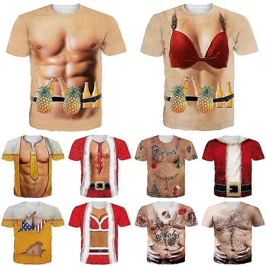 Kleding 3d Casual Dames/heren