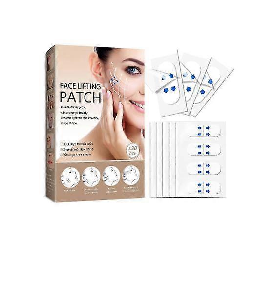Lifter ,Facial Invisible Lifter For Firming and Tightening Skin, Double Chin Reducer, Instant Facial Lifting Tape 120pcs