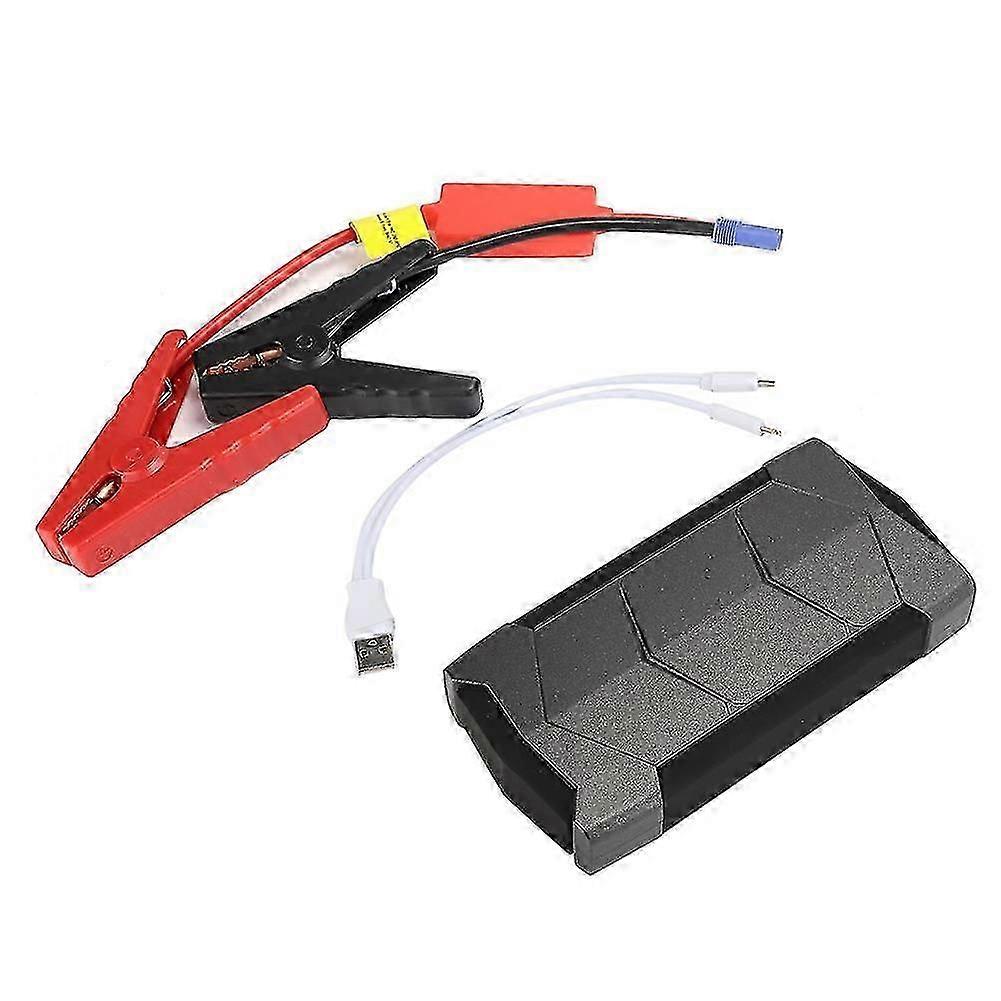12000mAh Multifunctionele Auto Jump Starter 12V Oplader Accu Powerbank Zwart