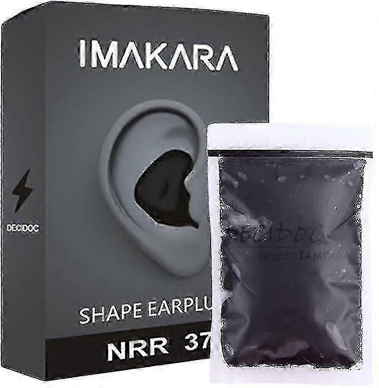 Lydisolerte ørepropper Anti-støy Formbare ørepropper For Søvnarbeid