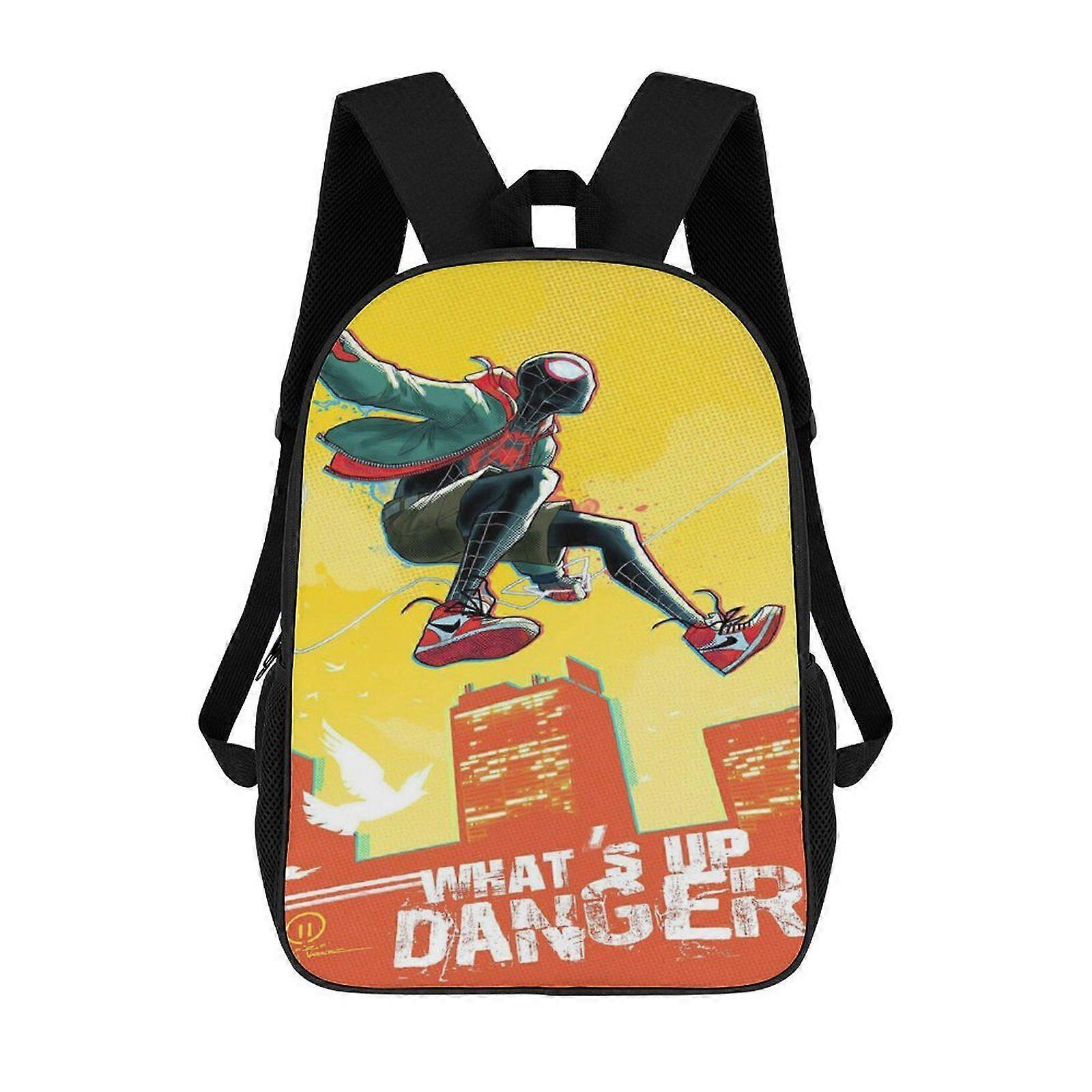 i2203 Miles Morales Backpack Shoulders DaypackBag Work Travel Classic Unisex Backpack kli2203