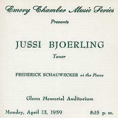 Cd-ul atlanta recital (2001)