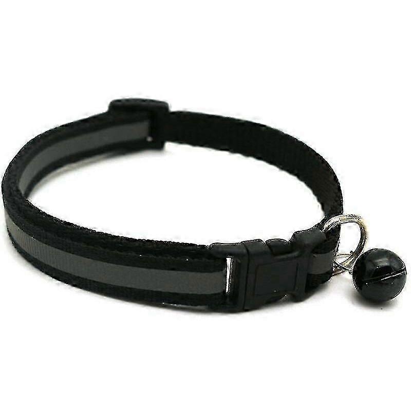Reflective cat collars with bells