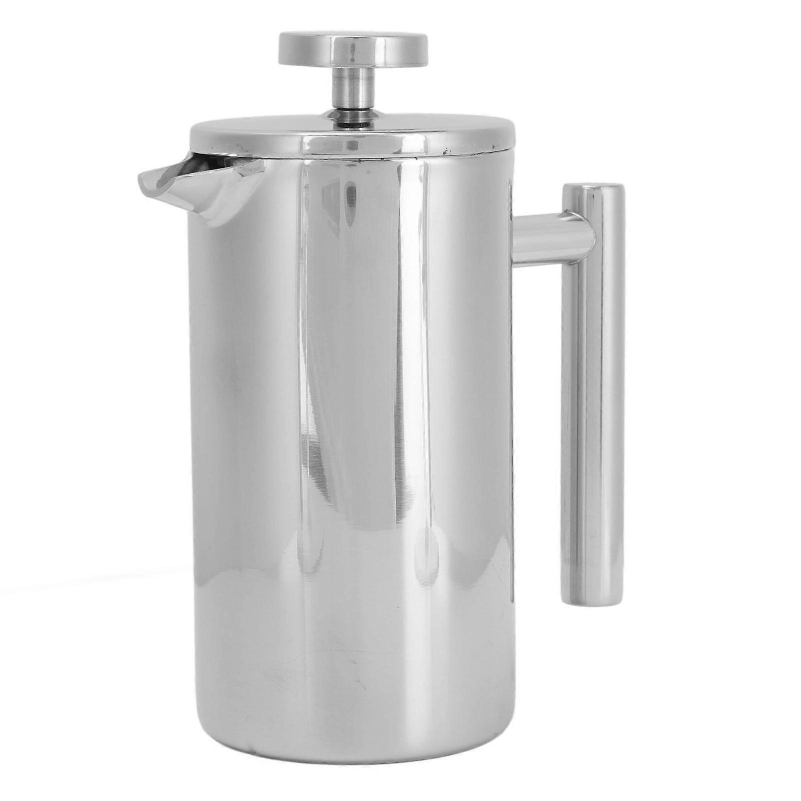 French Press, Stainless Steel, Portable, Coffee Maker