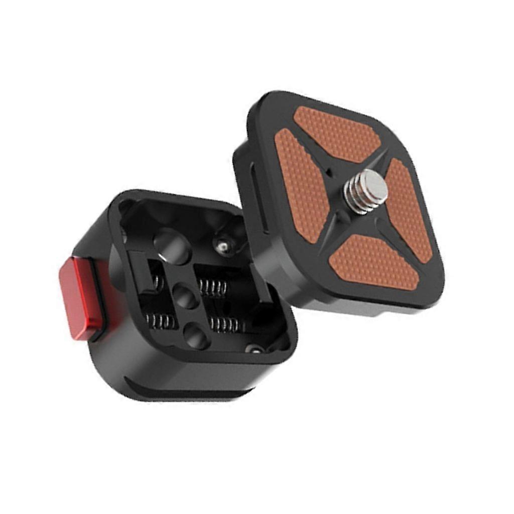 Camera Quick Release Plate 38mm Mount 1/4inch Screw Stabilizer Accessories
